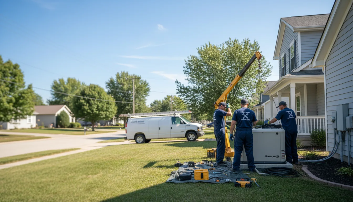 Generator Installation in Crown City, OH near me